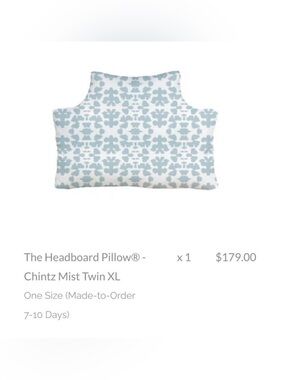 Laura Park Design Headboard Pillow Twin XL